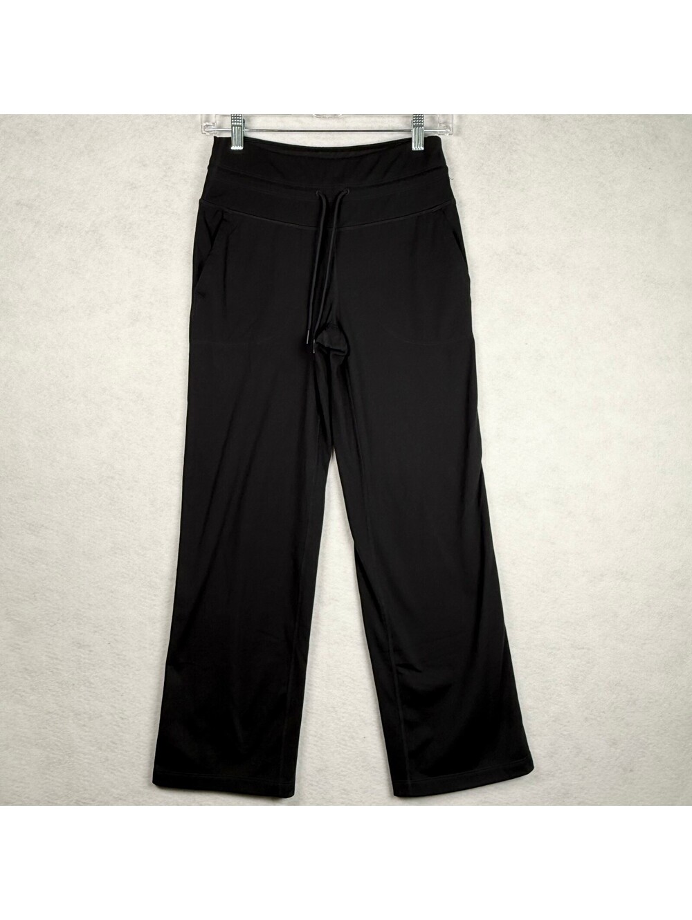 Mondetta Women’s XS Black Wide Leg Yoga Pants Drawstring Stretch